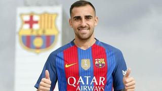 Barcelona oficializó la contratación del delantero Paco Alcácer