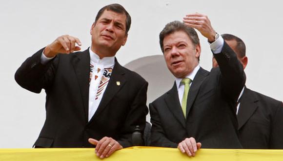 Correa: Santos "pasará a la historia" por la paz con ELN