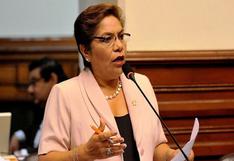 Luz Salgado fue elegida para postular a la presidencia del Congreso