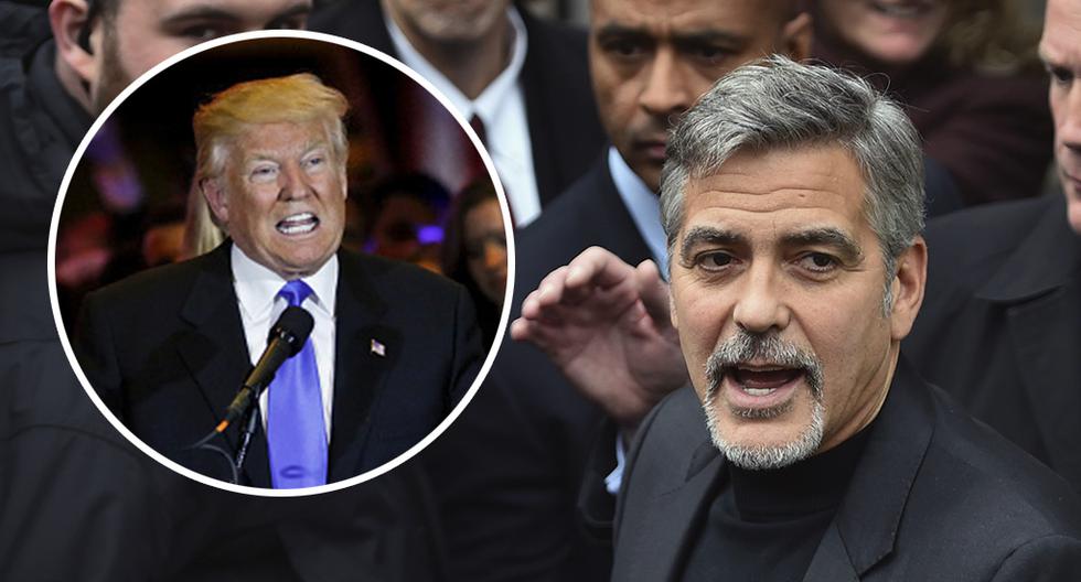 George Clooney arremete contra Donald Trump. (Foto: Getty Images)