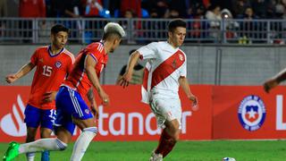 Perú vs. Chile Sub 23: resumen del partido amistoso en Iquique