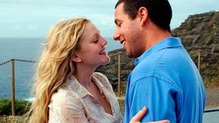 Adam Sandler y Drew Barrymore recrean escena de “Como si fuera la primera vez” en tiempos de coronavirus