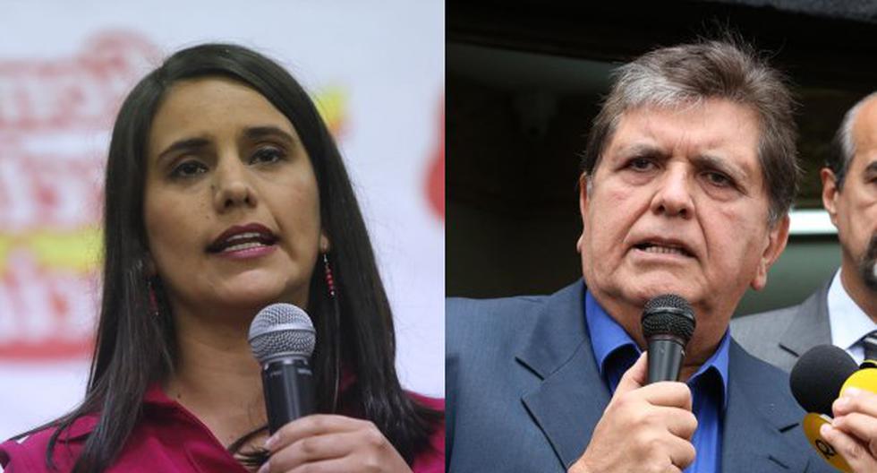 Verónika Mendoza fue criticada por Alan García. (Foto: Andina)