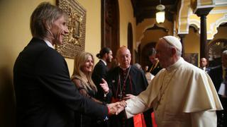 Ricardo Gareca tuvo un encuentro especial con el papa Francisco