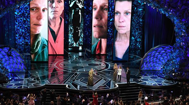 Frances McDormand en los Oscar 2018. (Foto: Agencias)
