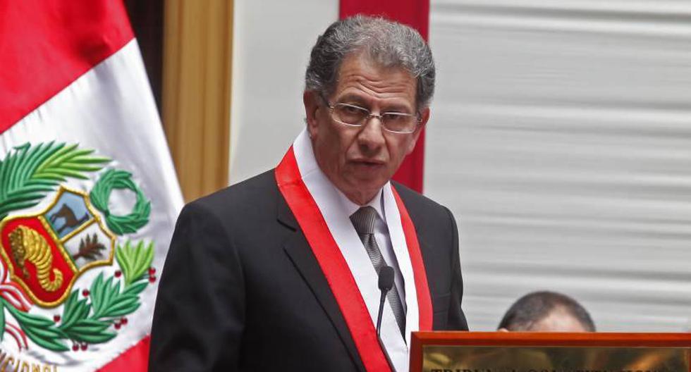 Presidente del TC, Óscar Urviola, aclaró que los magistrados no quieren aferrarse al cargo. (Foto: Andina)