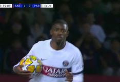 La ley del ‘Ex’: Dembélé anota el 1-1 de PSG vs Barcelona en los cuartos de final de Champions League | VIDEO