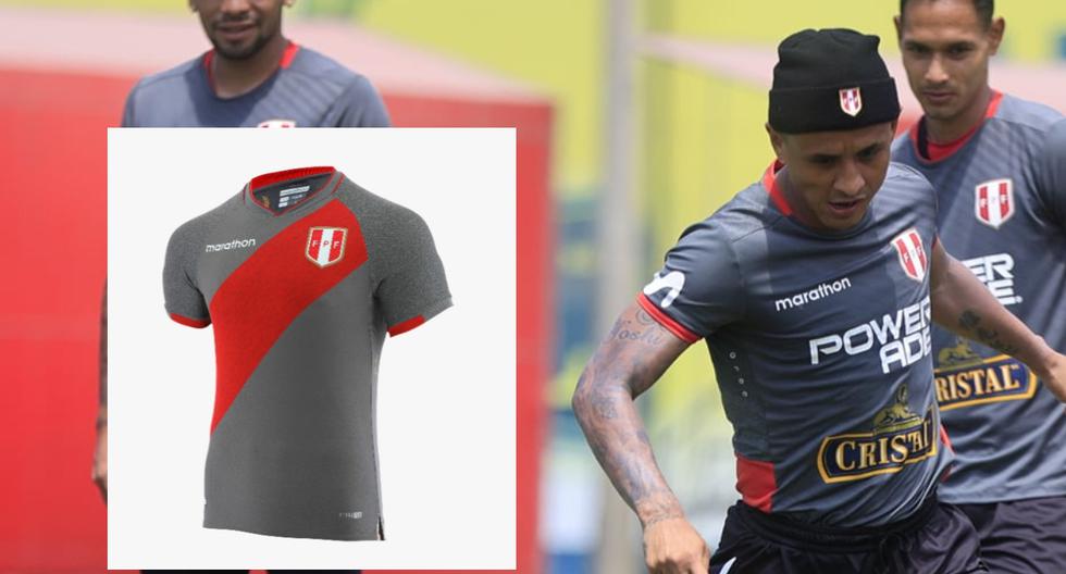 The Peruvian team will play with a lead shirt with a red stripe in the friendly between Peru vs.  Panama