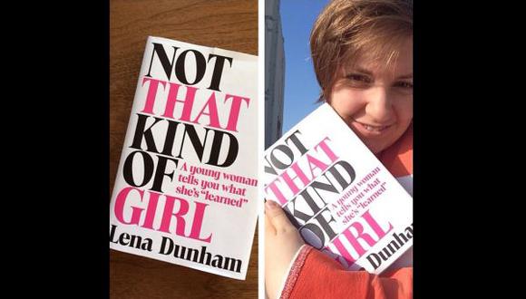 Lena Dunham de la serie "Girls" publica su primer libro