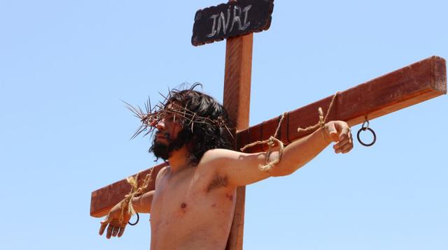 Chiclayo: escenificaron Vía Crucis en distrito de Reque [FOTOS] - 1