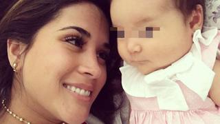 Instagram: Mía Cuba, la descendiente de Melissa Paredes en su bautizo