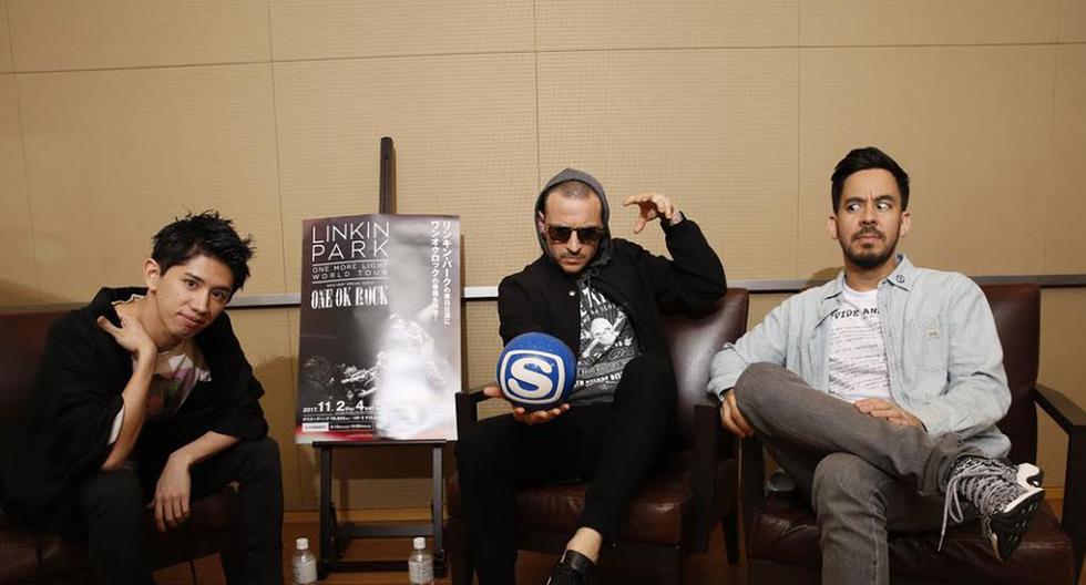 One Ok Rock se reunió con Linkin Park antes de iniciar la gira mundial que los traerá a Lima el 27 de setiembre. (Foto: Difusión)