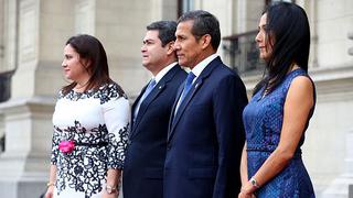 Ollanta Humala recibió al presidente de Honduras