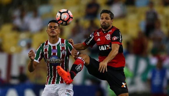 Flamengo vs. Fluminense EN VIVO y ONLINE por pase a semis de la Copa Sudamericana. (Foto: EFE)