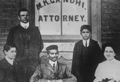 Gandhi abogado en Sudáfrica en 1906