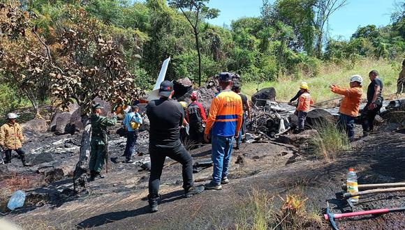 Hasta el momento se han rescatado cuatro cuerpos sin vida y se continúa con la búsqueda del quinto tripulante. Foto: (Facebook Miguel Rodríguez)