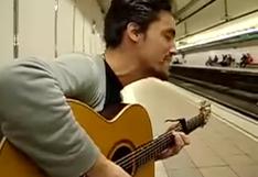 YouTube: este cantante callejero hizo “magia” en metro de Barcelona