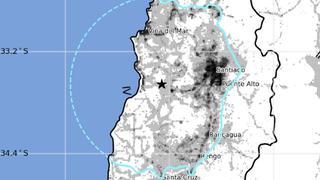 Sismo en Chile: temblor de magnitud 5,6 sacudió el centro sur del país