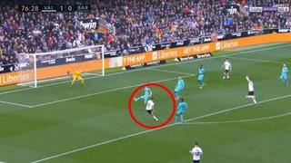 Barcelona vs. Valencia: el golazo de Maxi Gómez que dejó parado a Ter Stegen y enloqueció Mestalla [VIDEO]