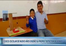 Perú: un escolar diseña su propio "detector de sismos" en el Cusco