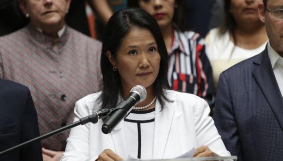 Keiko Fujimori reiteró que la posición de Fuerza Popular será de apoyo para que se lleve a cabo el referéndum. (Foto: Archivo El Comercio / Video: Canal N)