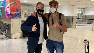 Gonzalo Higuaín aterrizó en Miami para afrontar un nuevo reto en la MLS