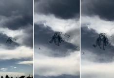 Australia: extraña nube se forma en el cielo y preocupa a los habitantes