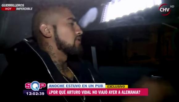 Chile: Vidal pidió no jugar por su hijo y fue visto en un bar