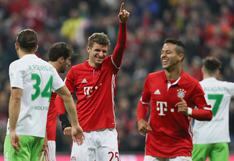 Bayern Munich goleó 5-0 al Wolfsburgo por la fecha 14 de la Bundesliga