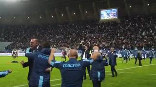 ¡Emoción absoluta! Así reaccionaron la banca de Lazio tras ganar la Supercopa de Italia contra la Juventus | VIDEO