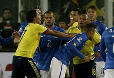 Brasil vs Colombia: Bronca entre Neymar y Bacca en el cierre (VIDEO)