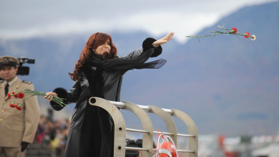 Cristina Kirchner, former president of the same coalition as Fernández, was one of the most vocal leaders on the claim for the islands.
