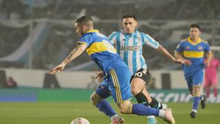 Boca 0-0 Racing en Avellaneda por la Liga Profesional