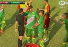 Sport Huancayo sufrió expulsión de Víctor Peña en apenas 4 minutos