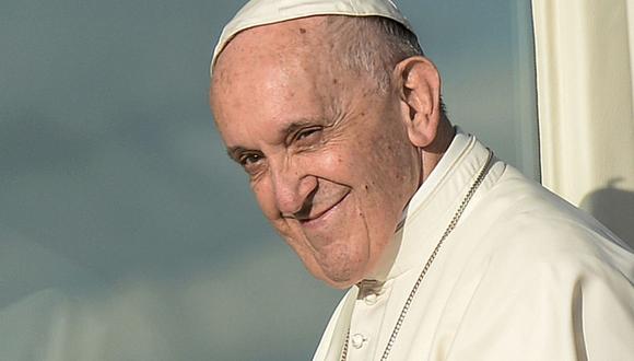 Papa Francisco en Colombia. (AFP)