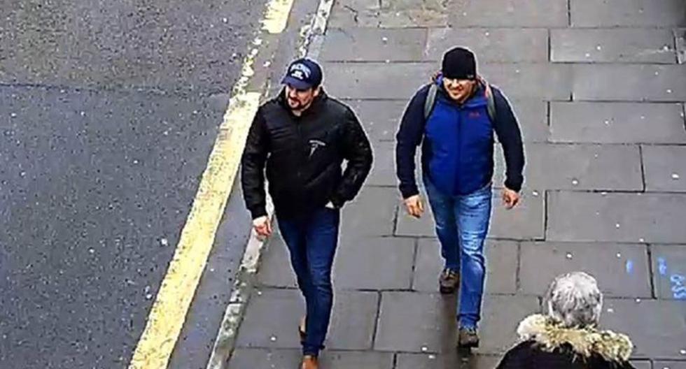 Los ciudadanos rusos Alexander Petrov y Ruslan Boshirov han sido identificados como los sospechosos del envenenamiento del ex espía ruso Sergei Skripal y su hija Julia el pasado marzo en Salisbury. (Foto: EFE)