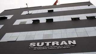 Sutran: mira aquí tu récord de infracciones solamente con tu número de placa