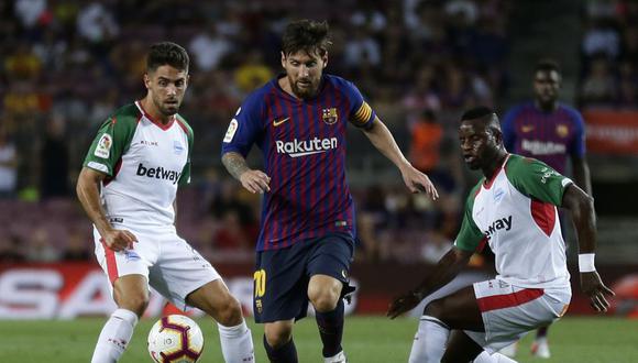 Barcelona Alavés: resultado, resumen y goles por la Liga Española 2018 | | EL COMERCIO PERÚ