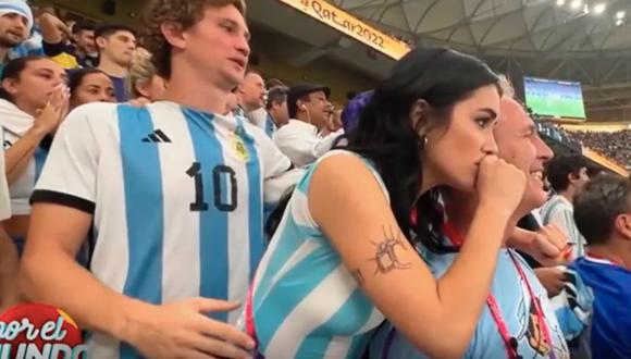 Lali Espósito: ¿Qué dijo tras el video de presunto acoso en la final del Mundial Qatar 2022? | ¿Qué es lo que dijo la figura pública de Argentina respecto al lamentable suceso que viene generando una ola de comentarios de todo tipo? En esta nota te contamos todo lo que debes saber al respecto. (Captura)
