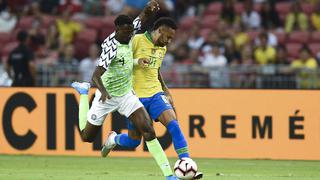 Brasil igualó 1-1 con Nigeria y atraviesa la peor racha con Tité al mando