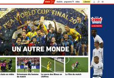 Francia vs. Croacia: las portadas del planeta luego de la coronación de los galos en el Mundial Rusia 2018