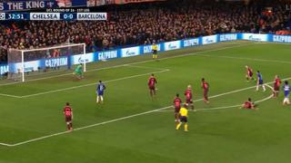 Barcelona vs. Chelsea: Willian casi marca golazo en Champions League [VIDEO]