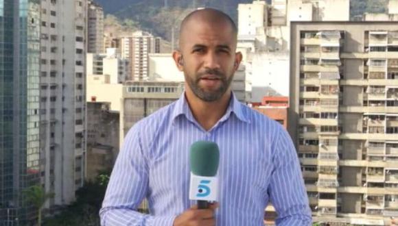 El periodista venezolano Ángel Rafael Cedeño. (Foto: Twitter).