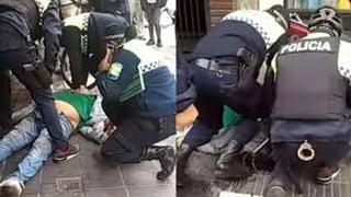 “Me falta el aire”: hombre muere asfixiado durante detención policial que fue grabada en video en Argentina