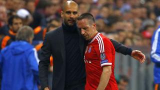 Ribéry atacó nuevamente a Guardiola: "A veces habla demasiado"