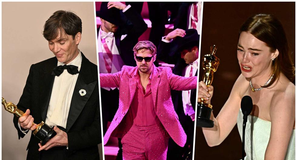 Desde las victorias de Cillian Murphy ("Oppenheimer") y Emma Stone ("Poor Things") hasta la presentación musical de Ryan Gosling ("Barbie"), aquí todos los detalles de la comentada gala.