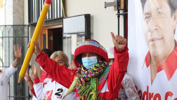 El docente Pedro Castillo postula por primera vez a la presidencia. Su plan de gobierno es el ideario del partido Perú Libre. (Foto: Eduardo Barreda).