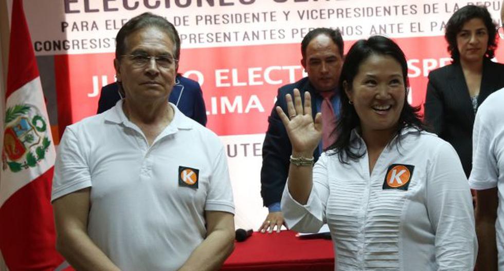 Keiko Fujimori dice que Fuerza Popular respetará decisión del JNE. (Foto: Andina)