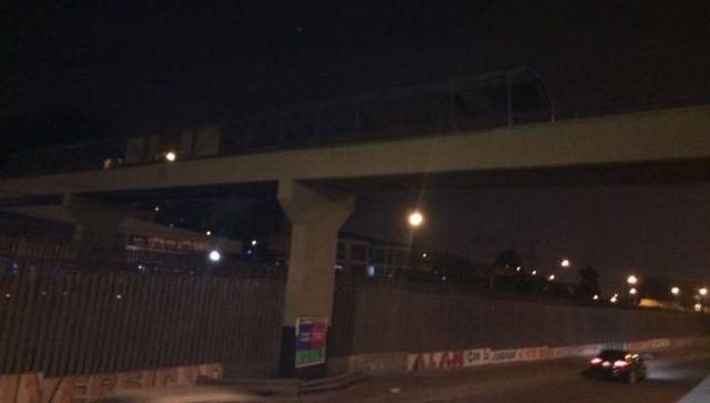 VMT: vecinos piden iluminación en puente Pachacútec - 1