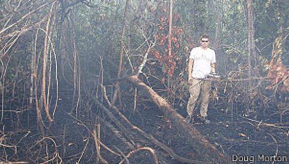 El científico que estudia los incendios ocultos del Amazonas